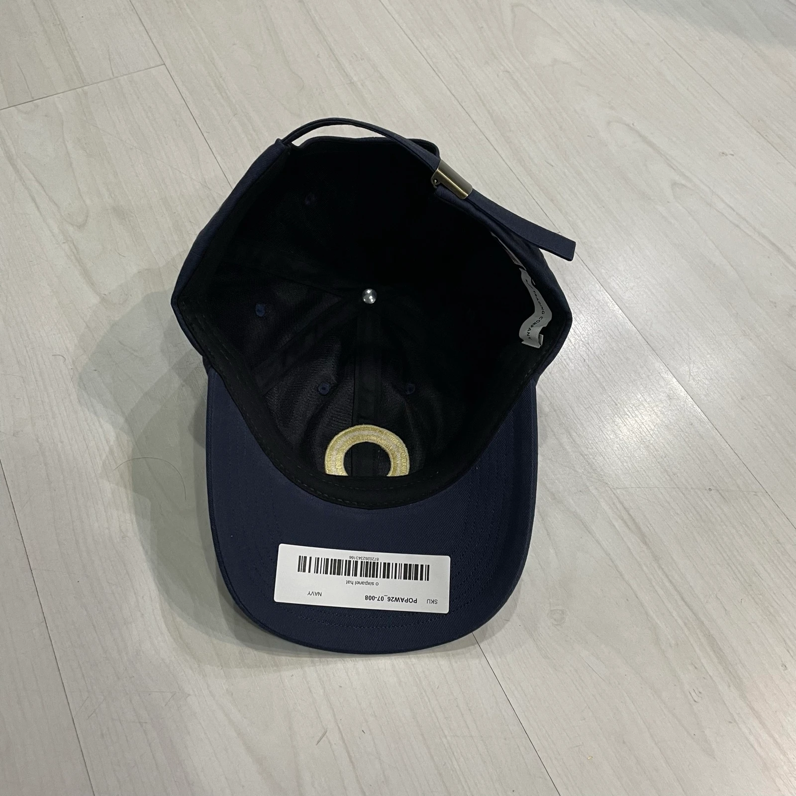 Gorra Pop Trading Company - Pop O Sixpanel Hat (Navy) – photo 3